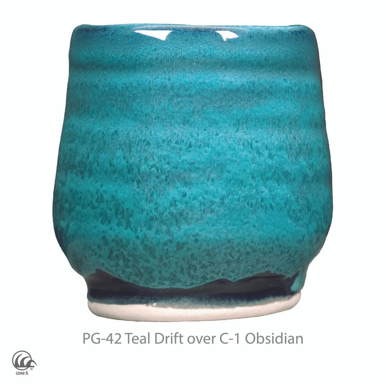 Amaco Phase Glaze PG42 Teal Drift, Pint