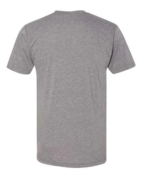 American Apparel Men's Tri-Blend Short Sleeve Track T-Shirt