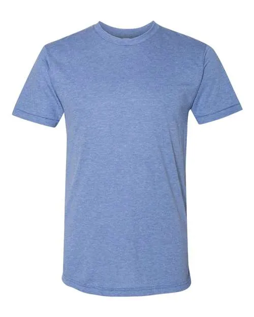 American Apparel Men's Tri-Blend Short Sleeve Track T-Shirt