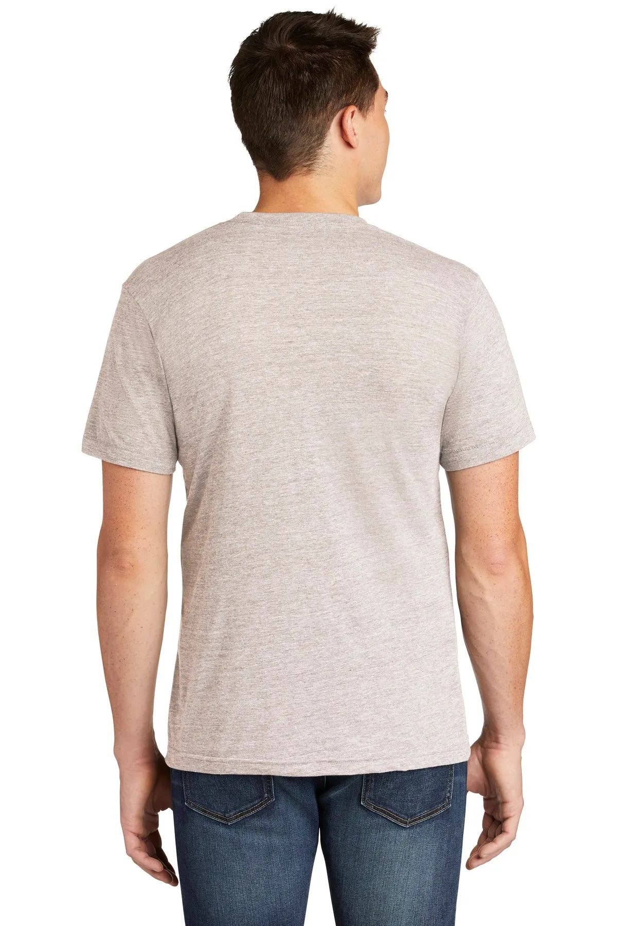 American Apparel Men's Tri-Blend Short Sleeve Track T-Shirt