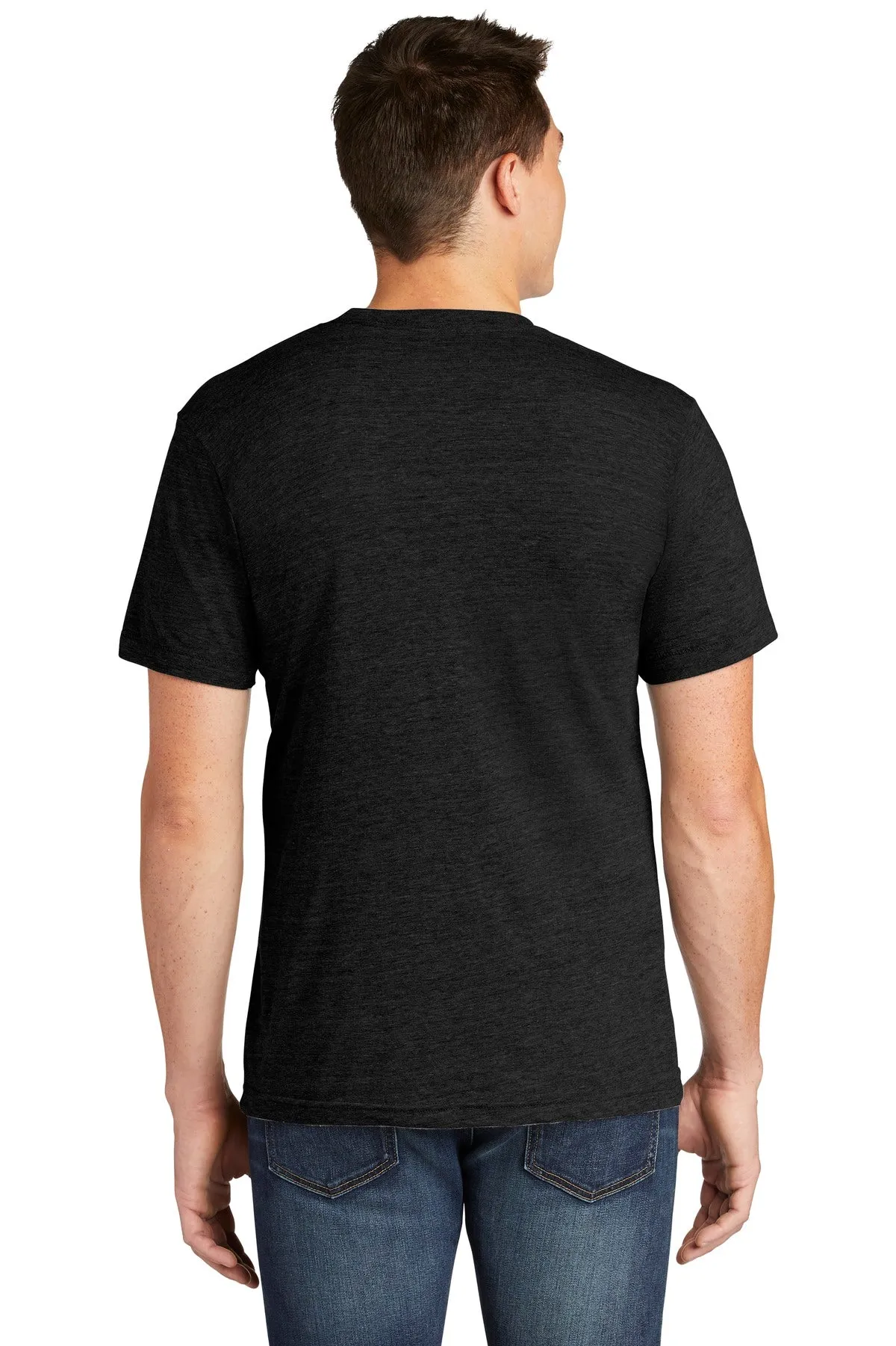 American Apparel Men's Tri-Blend Short Sleeve Track T-Shirt