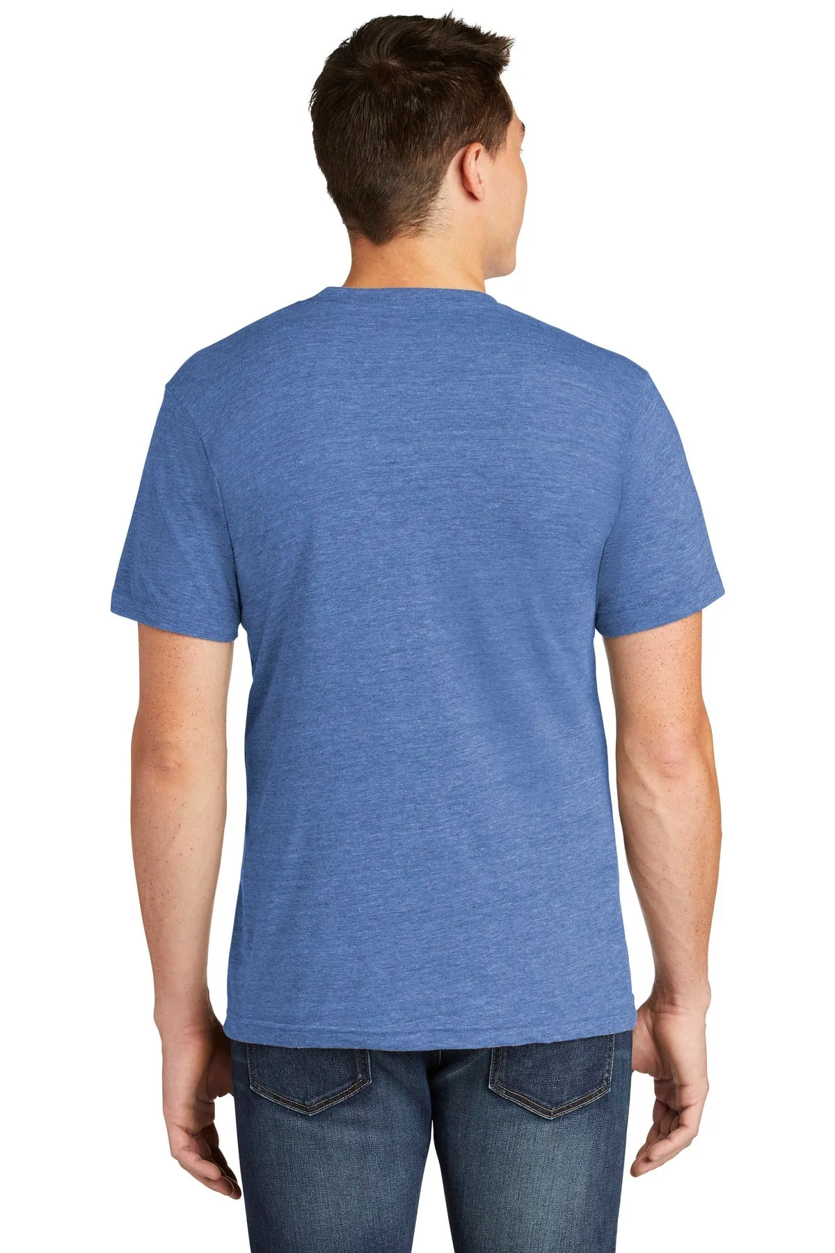 American Apparel Men's Tri-Blend Short Sleeve Track T-Shirt