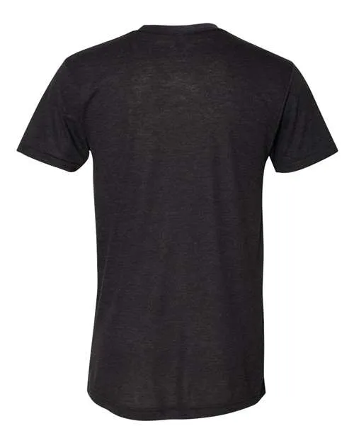 American Apparel Men's Tri-Blend Short Sleeve Track T-Shirt