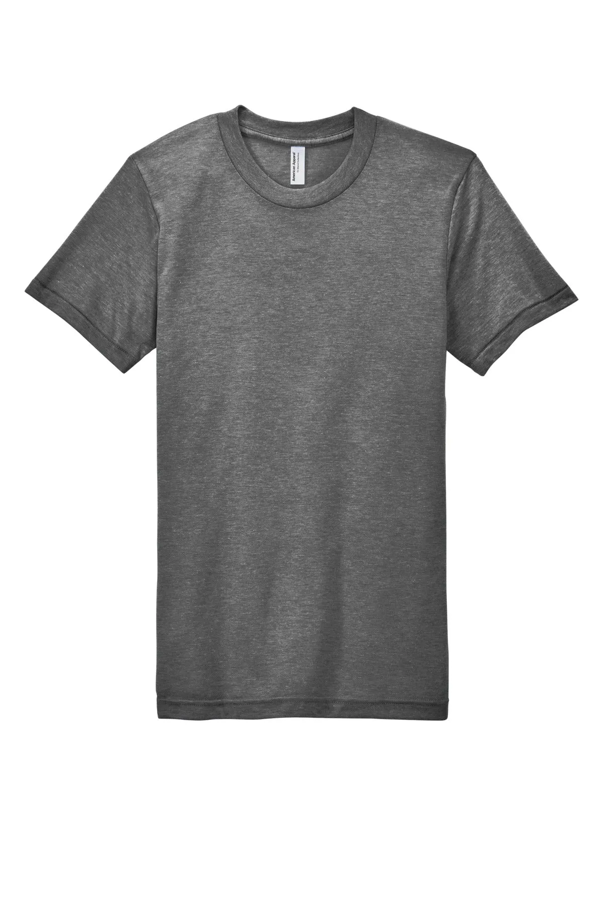 American Apparel Men's Tri-Blend Short Sleeve Track T-Shirt