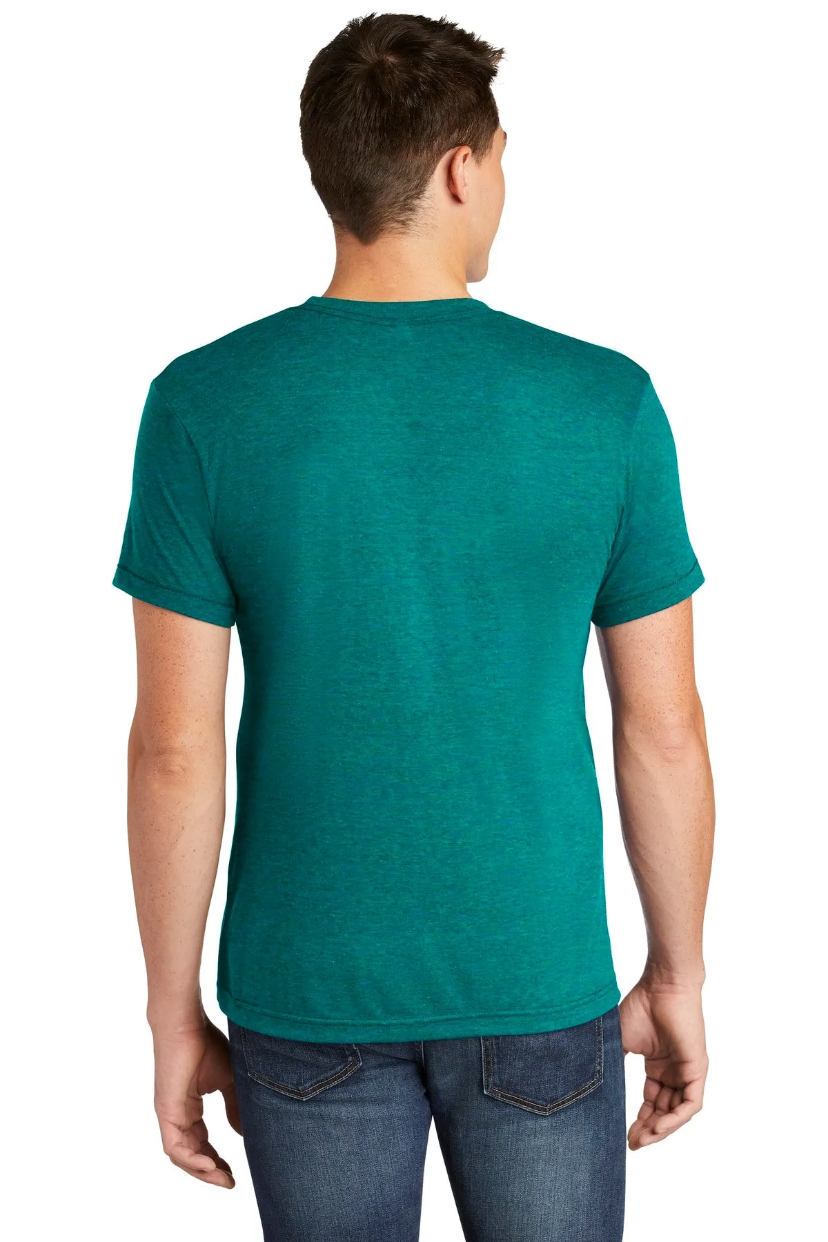 American Apparel Men's Tri-Blend Short Sleeve Track T-Shirt