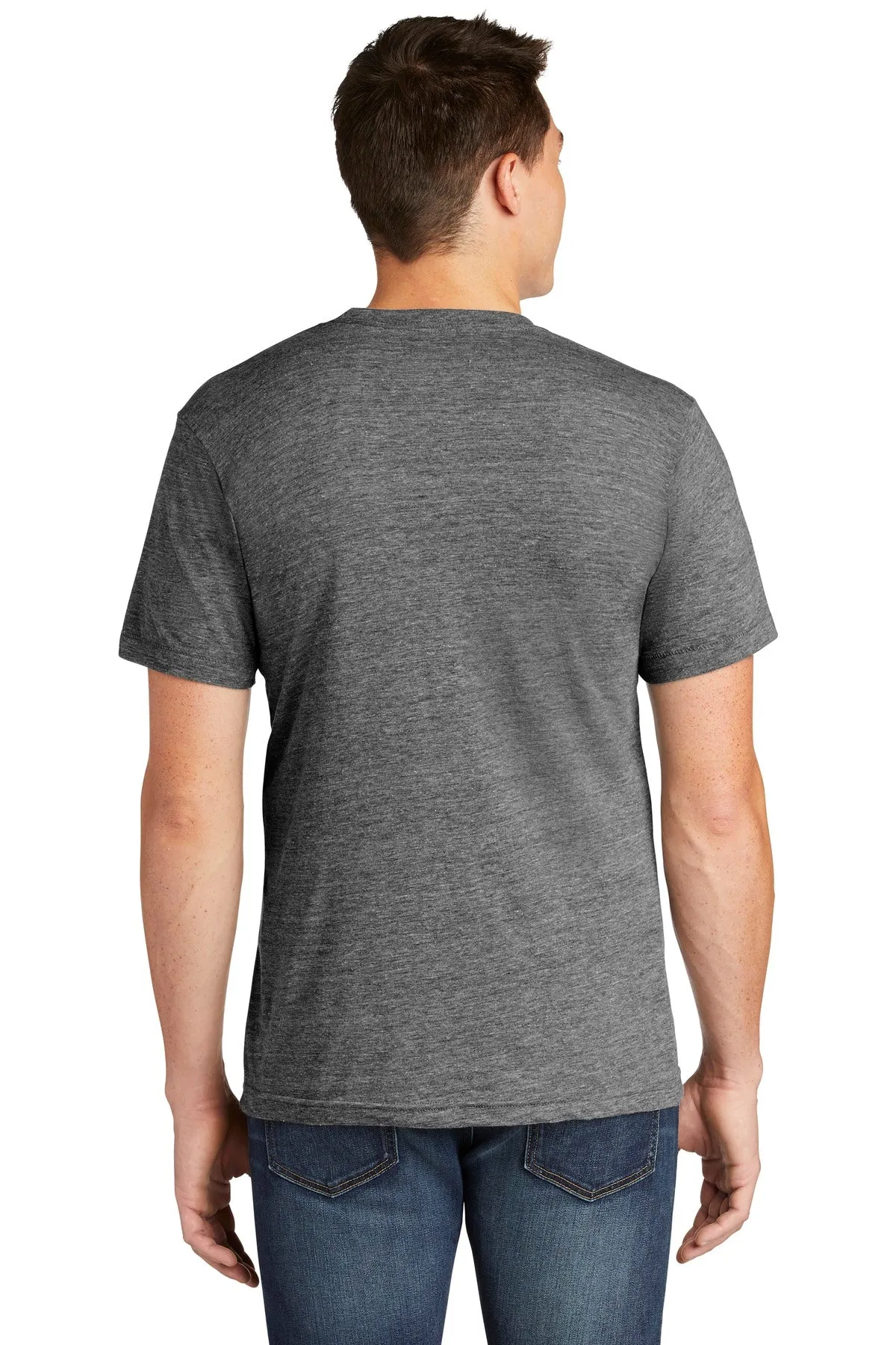 American Apparel Men's Tri-Blend Short Sleeve Track T-Shirt