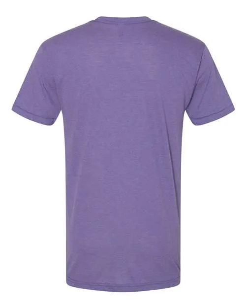 American Apparel Men's Tri-Blend Short Sleeve Track T-Shirt