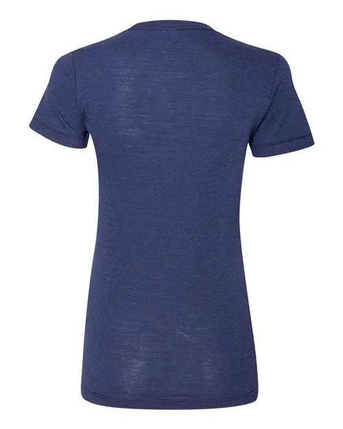 American Apparel Women's Triblend Track Tee