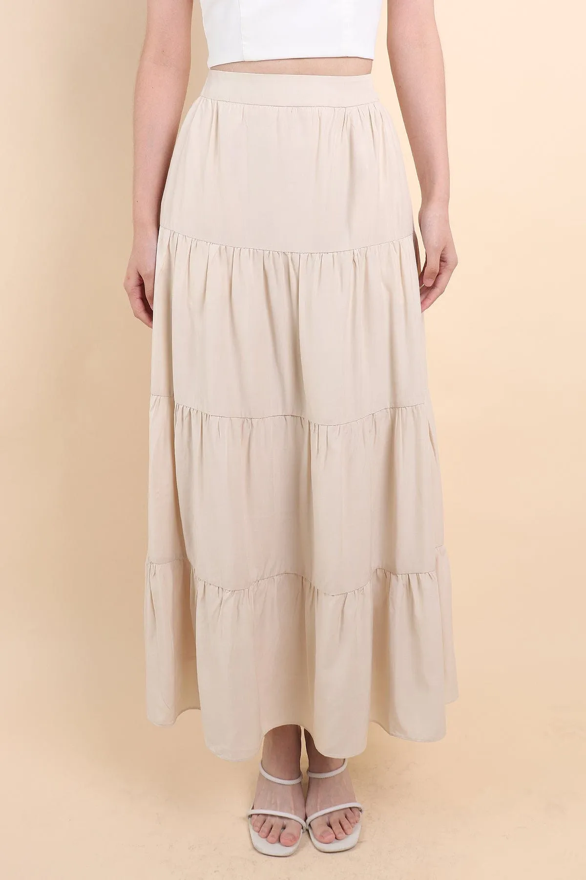 AMOR MAXI SKIRT IN OAT