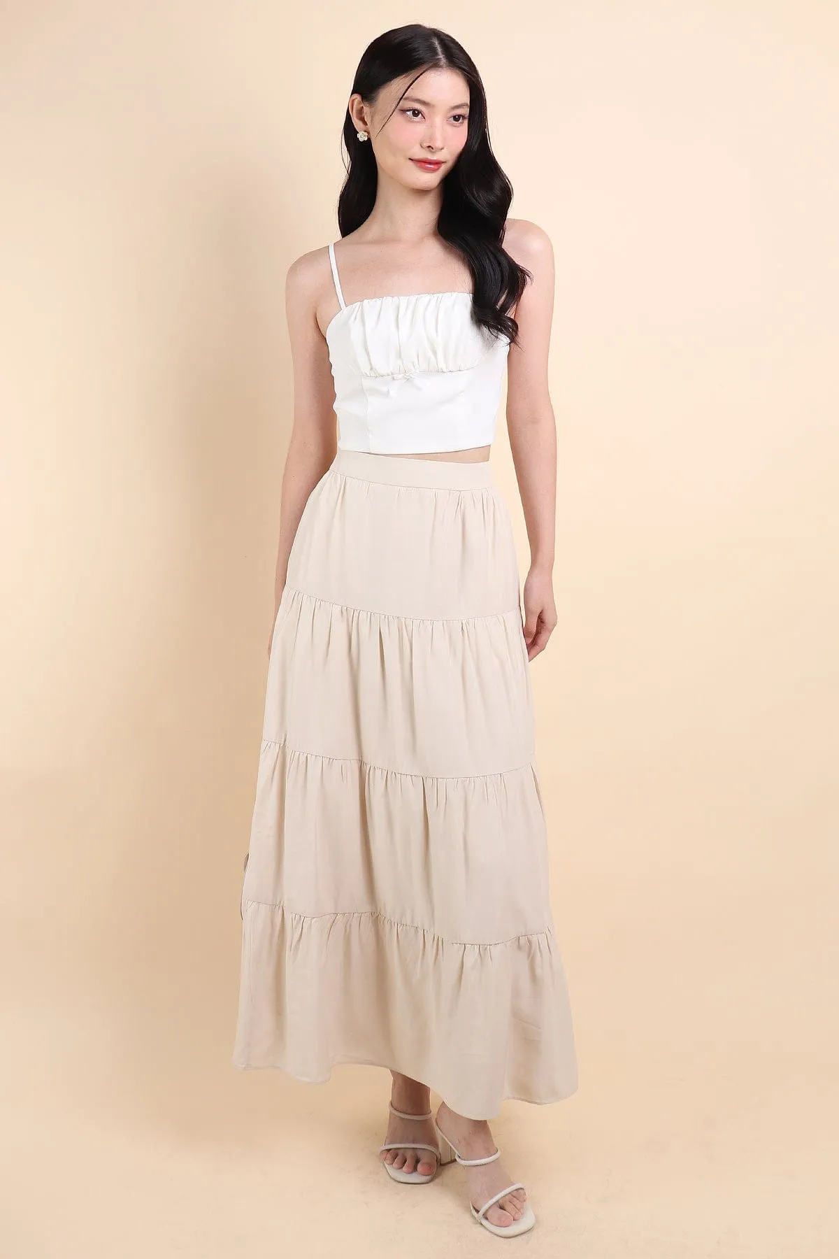 AMOR MAXI SKIRT IN OAT