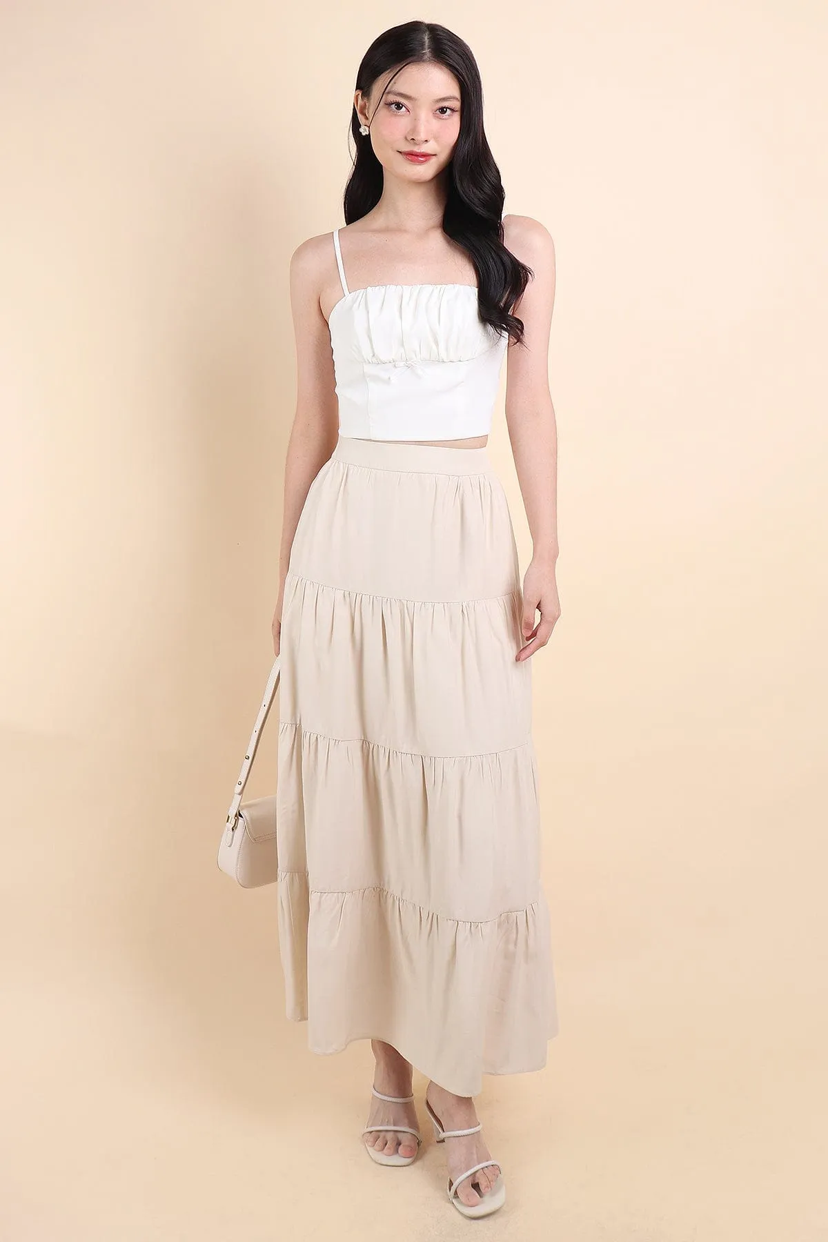 AMOR MAXI SKIRT IN OAT