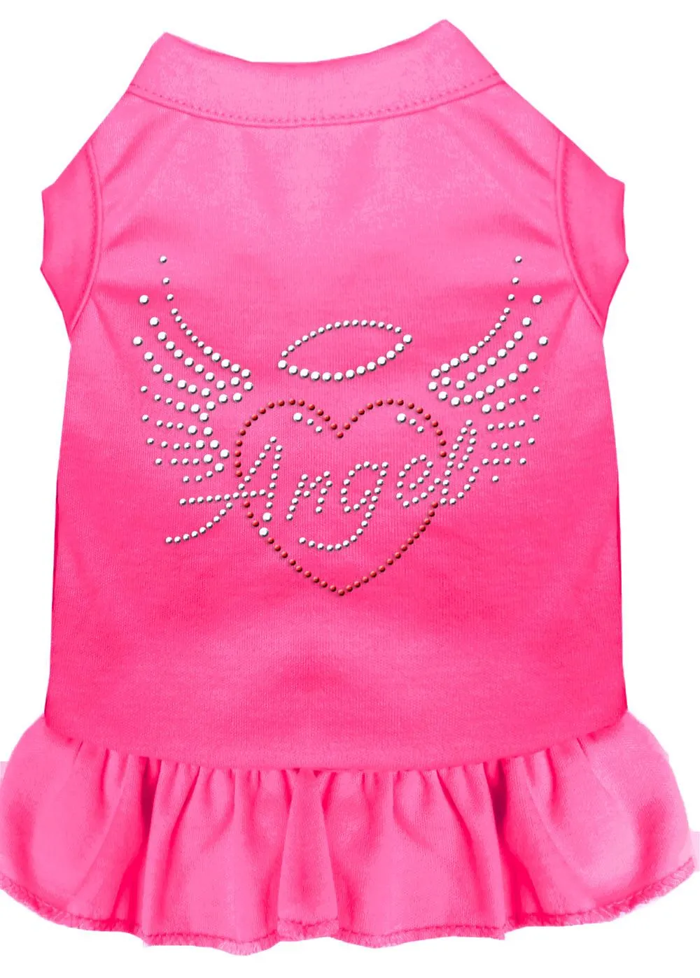 Angel Heart Rhinestone Dress Bright Pink Sm (10)