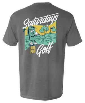 Barstool Sports - Saturdays Are Fore Golf Pocket Tee