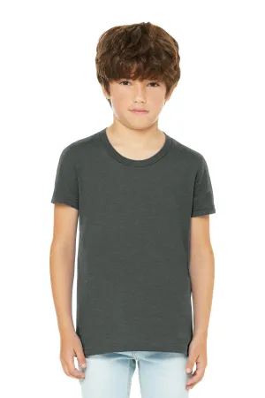 BELLA CANVAS Youth Heather CVC Tee BC3001YCVC