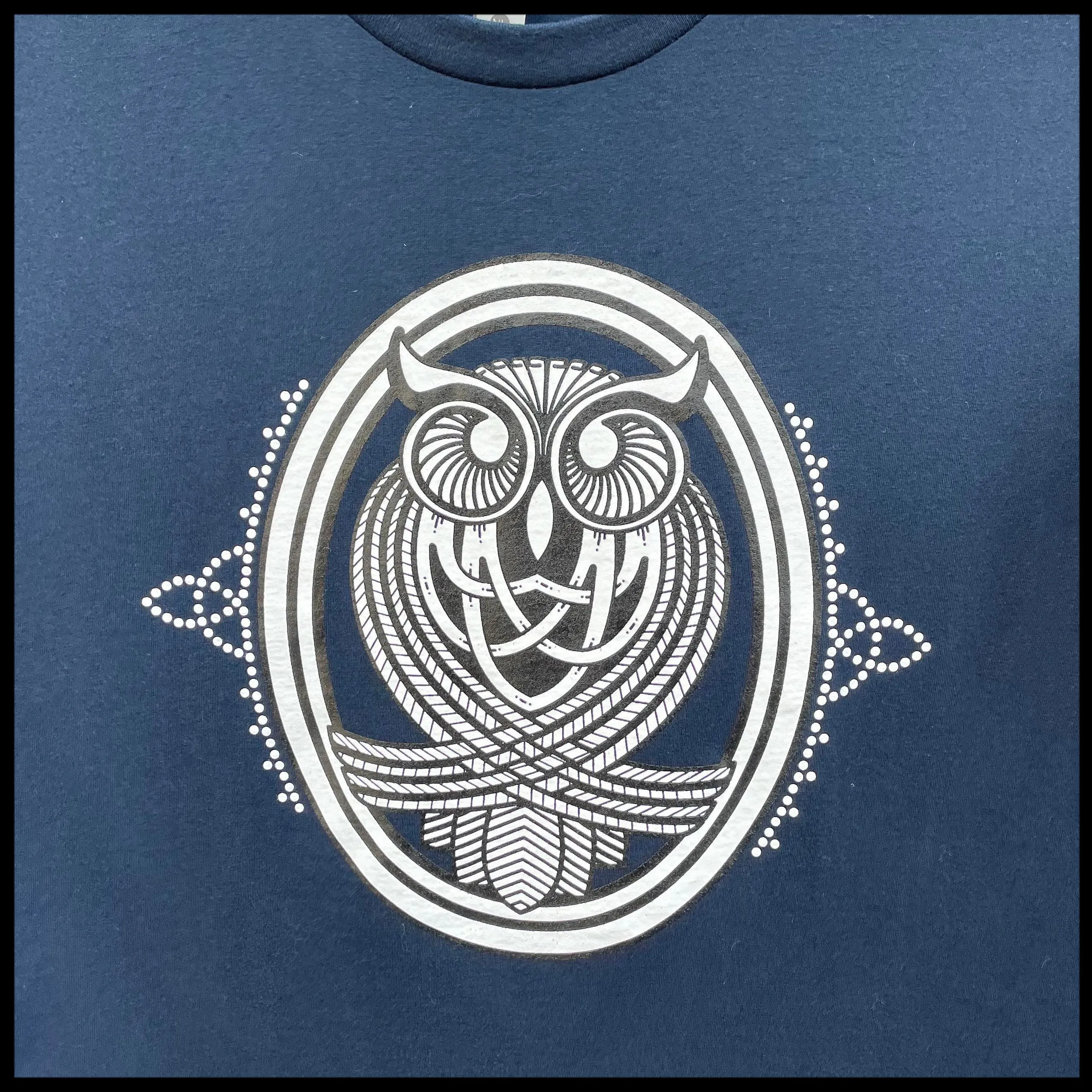 Celtic Owl T-shirt by Walker Metalsmiths