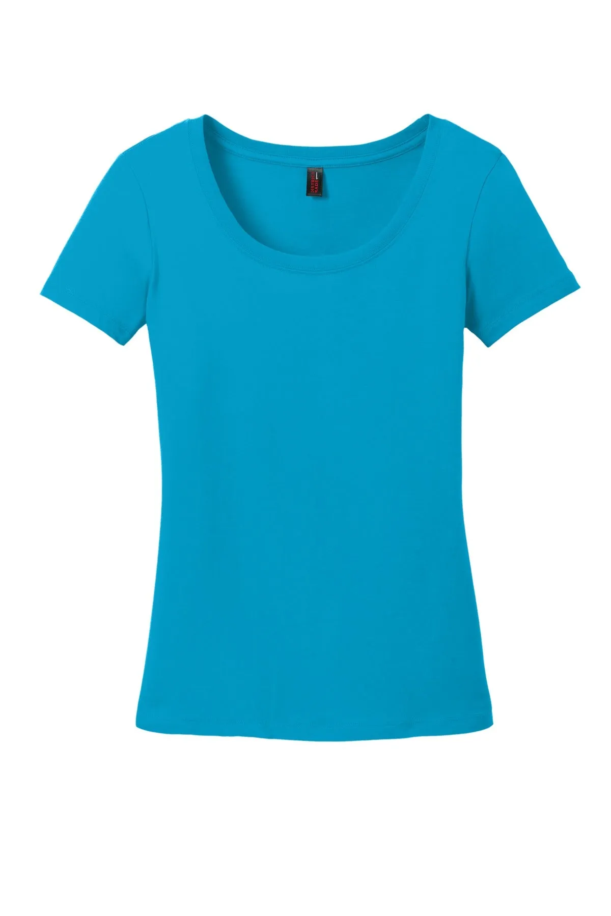 District Women's Perfect Weight Scoop Tee. DM106L