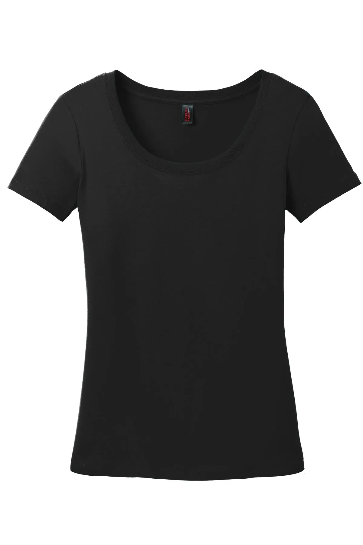 District Women's Perfect Weight Scoop Tee. DM106L