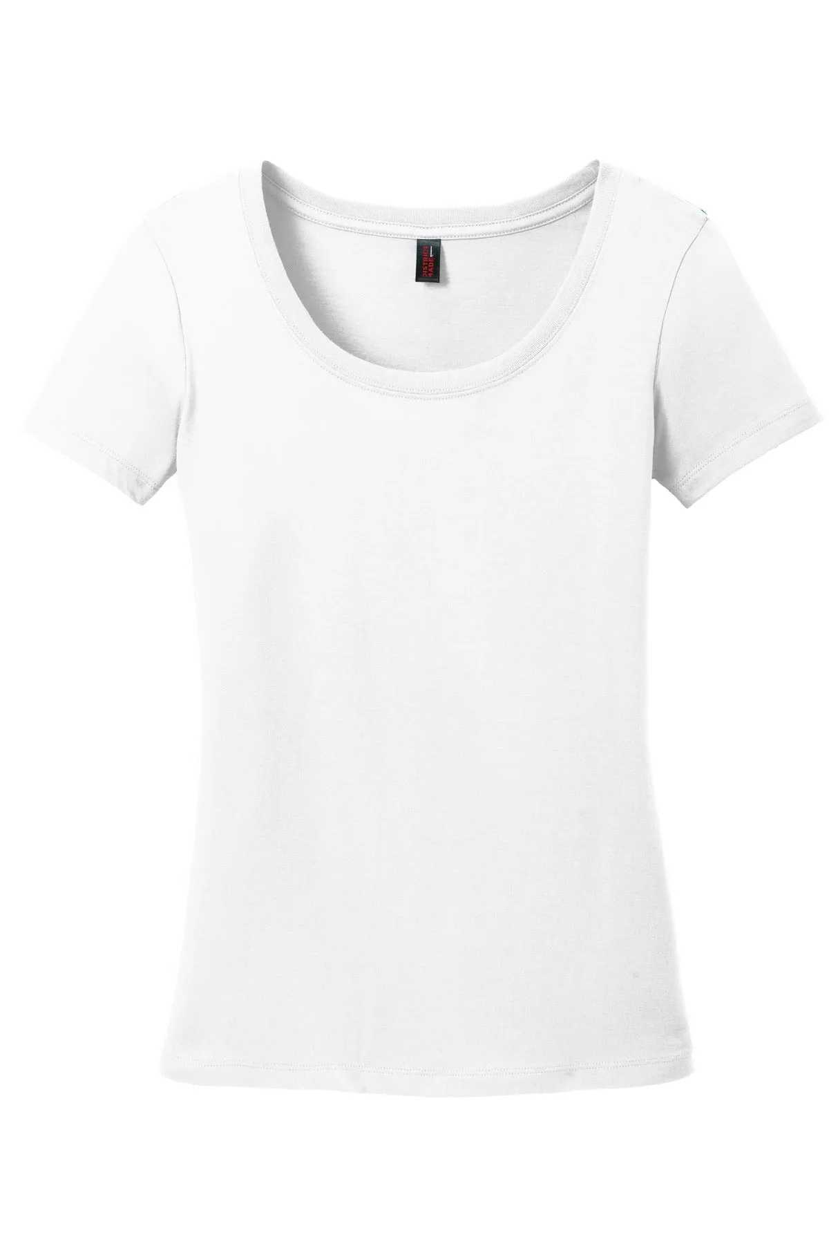 District Women's Perfect Weight Scoop Tee. DM106L