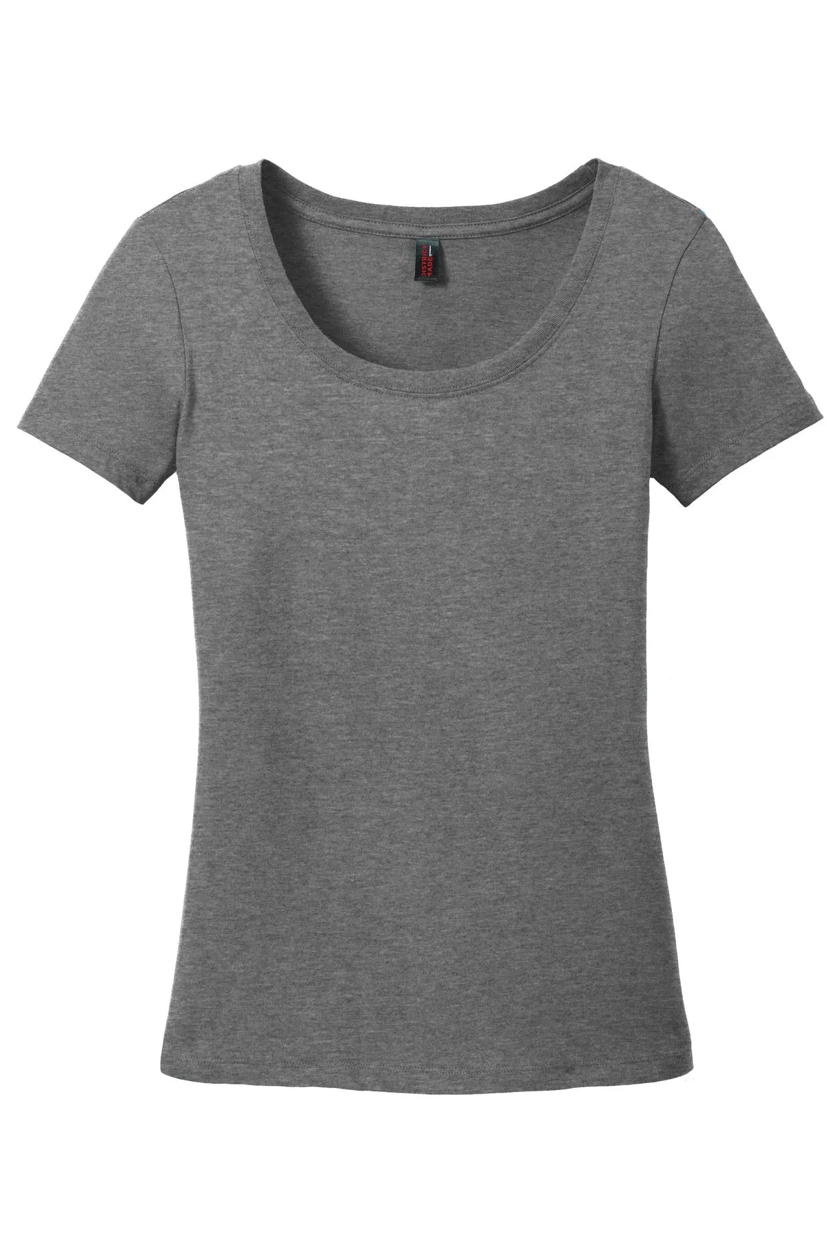 District Women's Perfect Weight Scoop Tee. DM106L