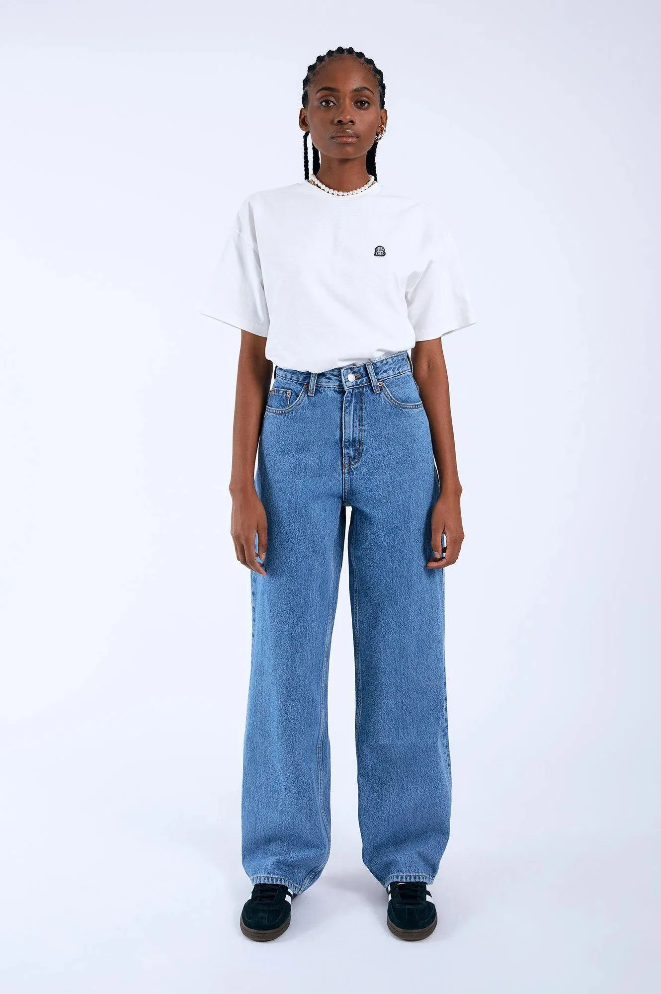 Dr Denim Donna Stream Sky Retro Jeans