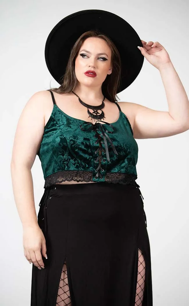 Fabled Tank Top | Emerald [Plus-Size]