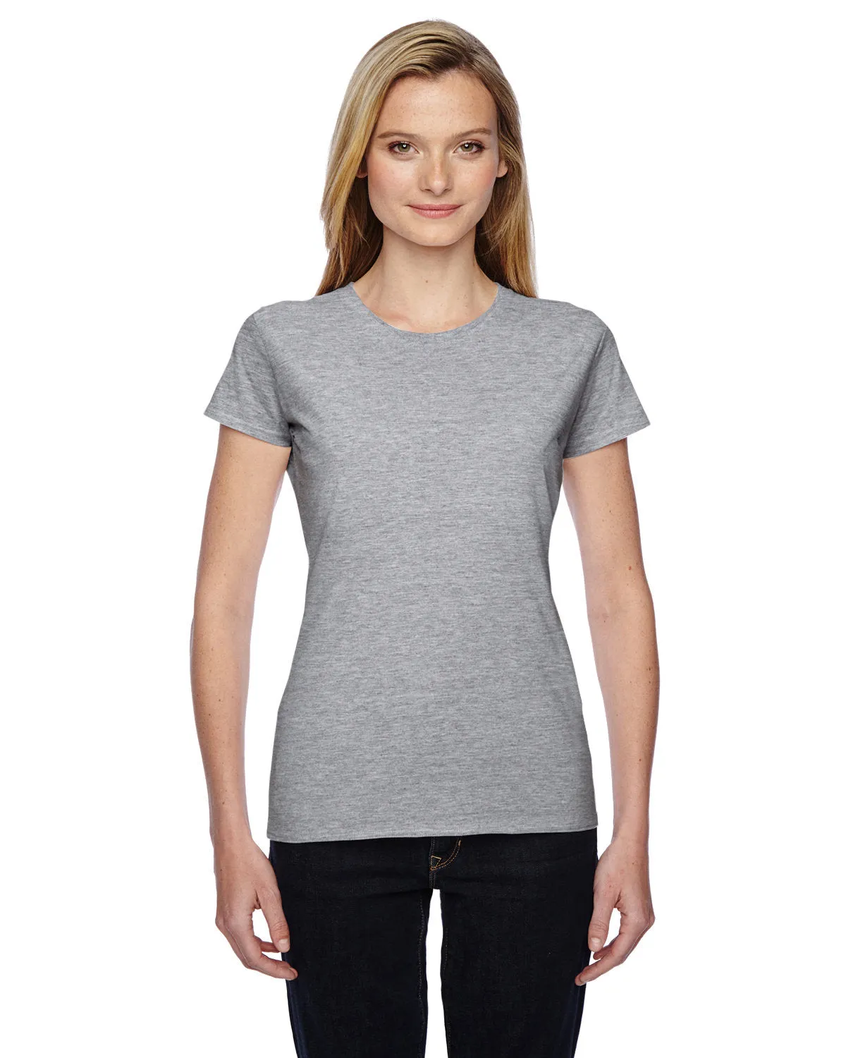 Fruit of the Loom Ladies' Sofspun® Jersey Junior Crew T-Shirt