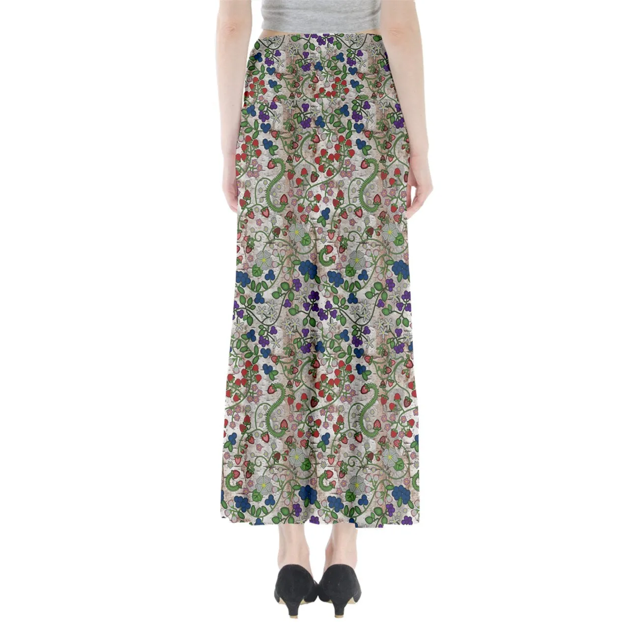 Grandmother Stories Br Bark Full Length Maxi Skirt