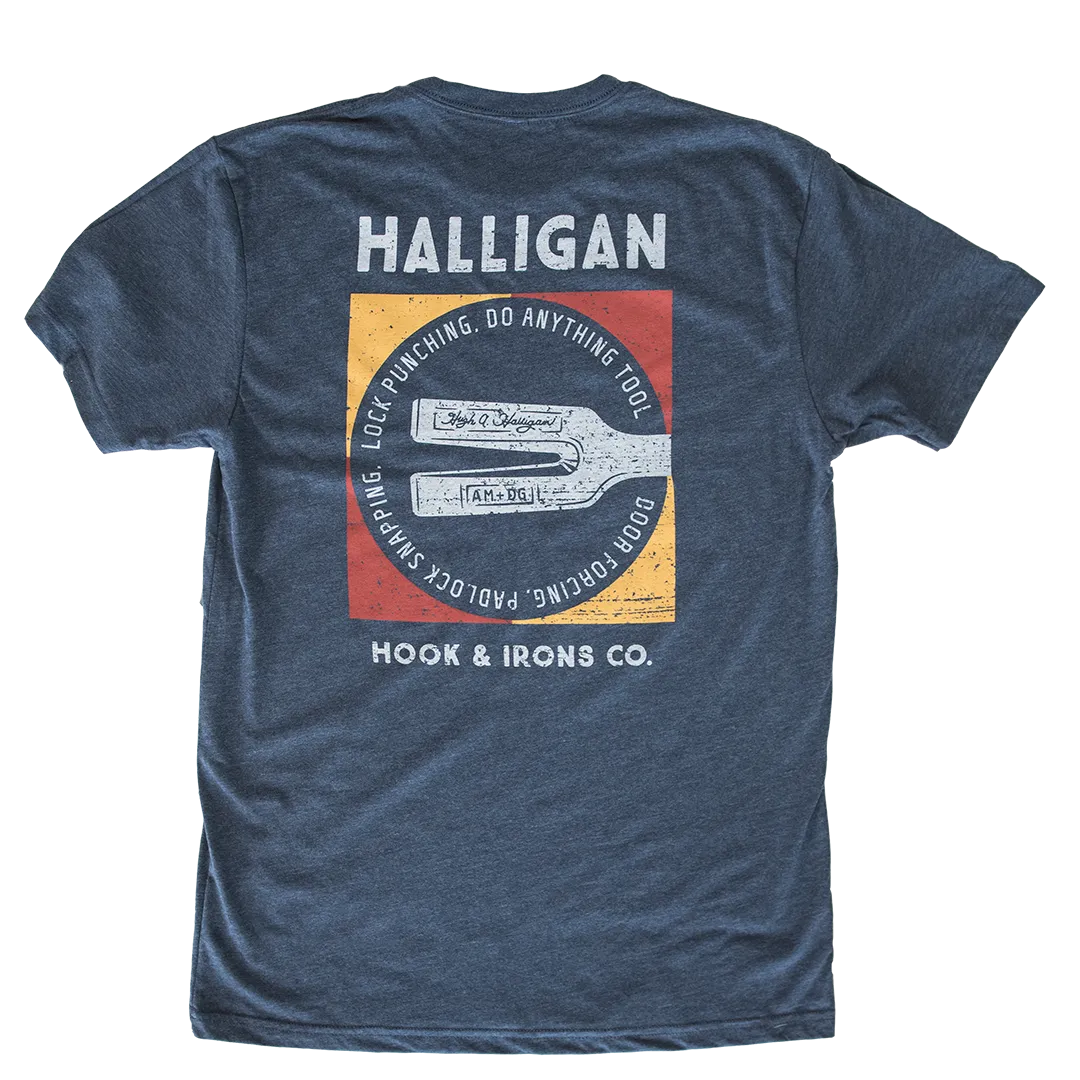 Halligan - Heather Navy Tee