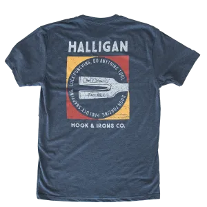 Halligan - Heather Navy Tee