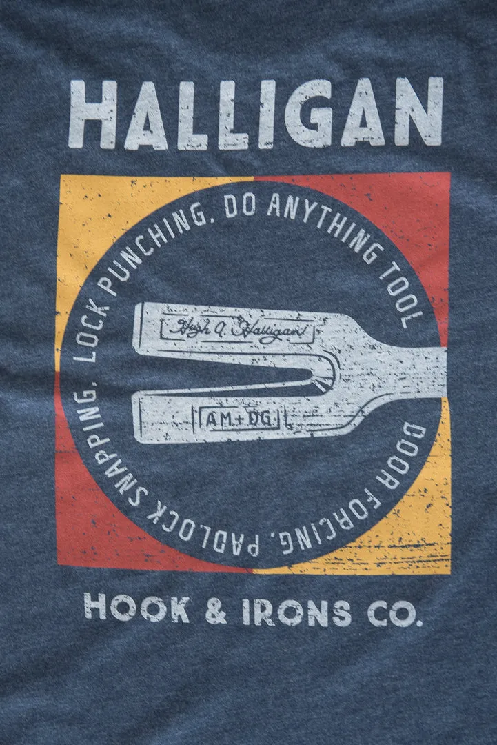 Halligan - Heather Navy Tee