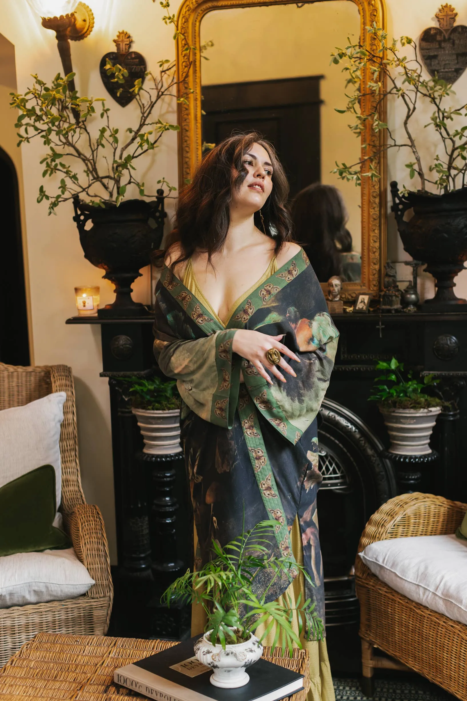 Heartwork Artisan Bamboo Duster Kimono