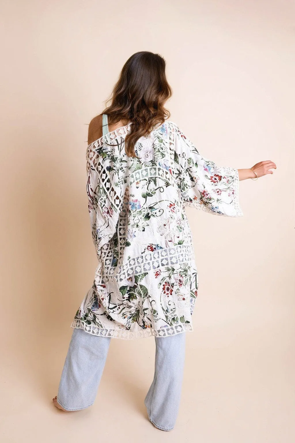 Heirloom Embroidered Kimono