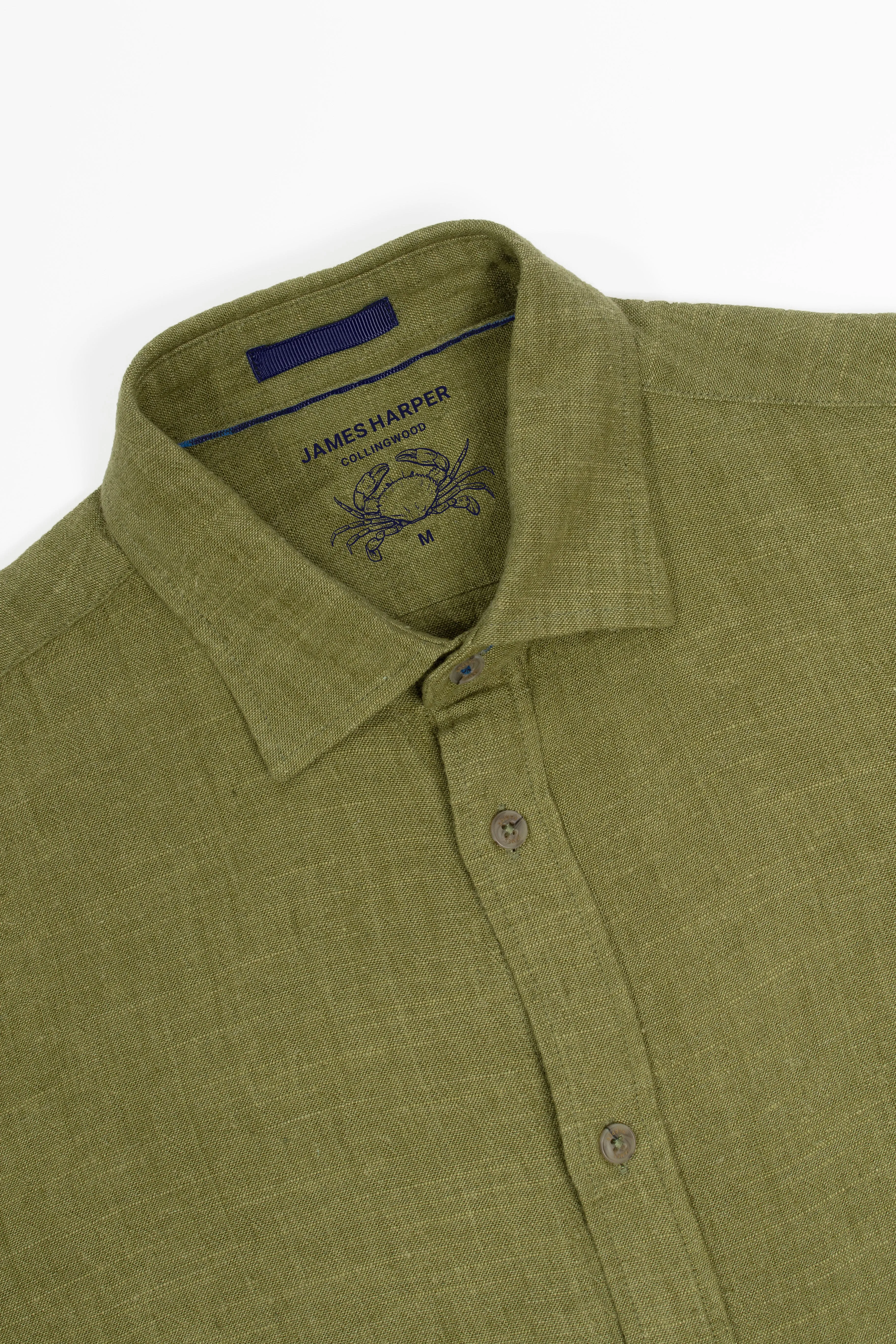 Kelp Linen Viscose Shirt