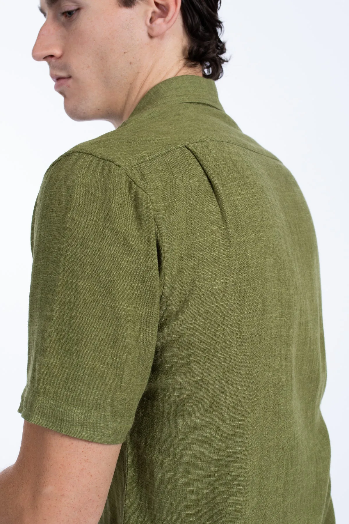 Kelp Linen Viscose Shirt