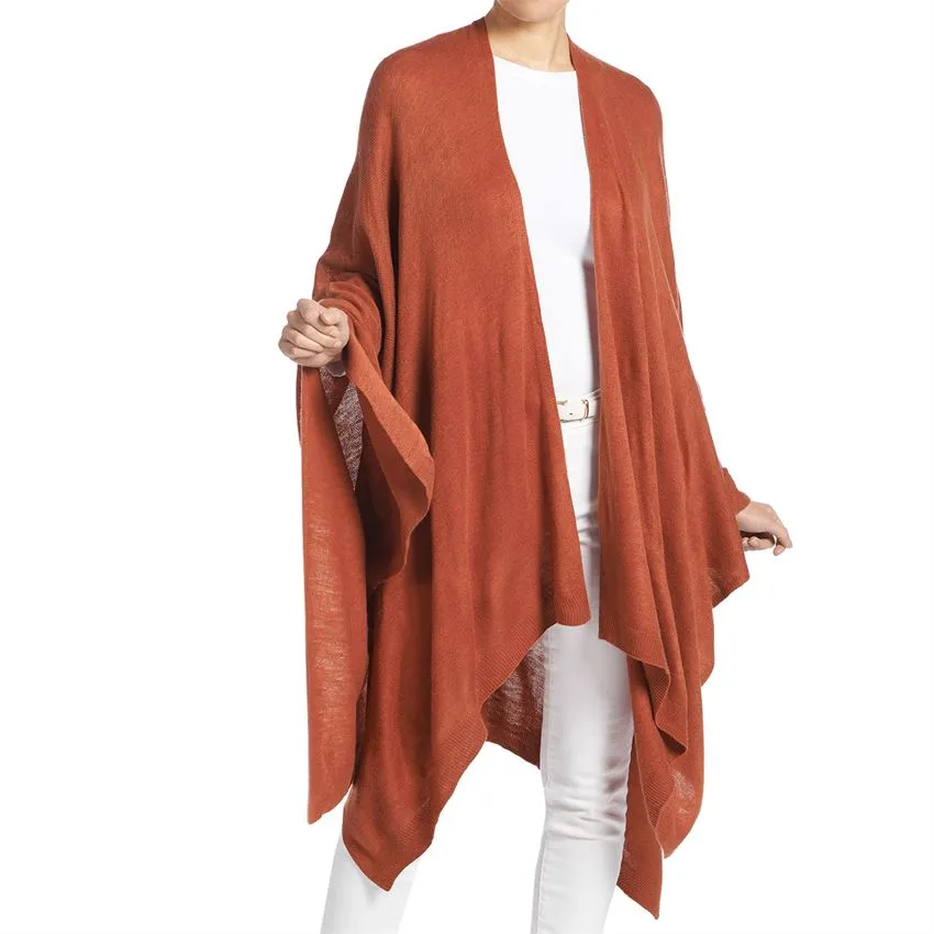 Kiara Lightweight Wrap - Rust