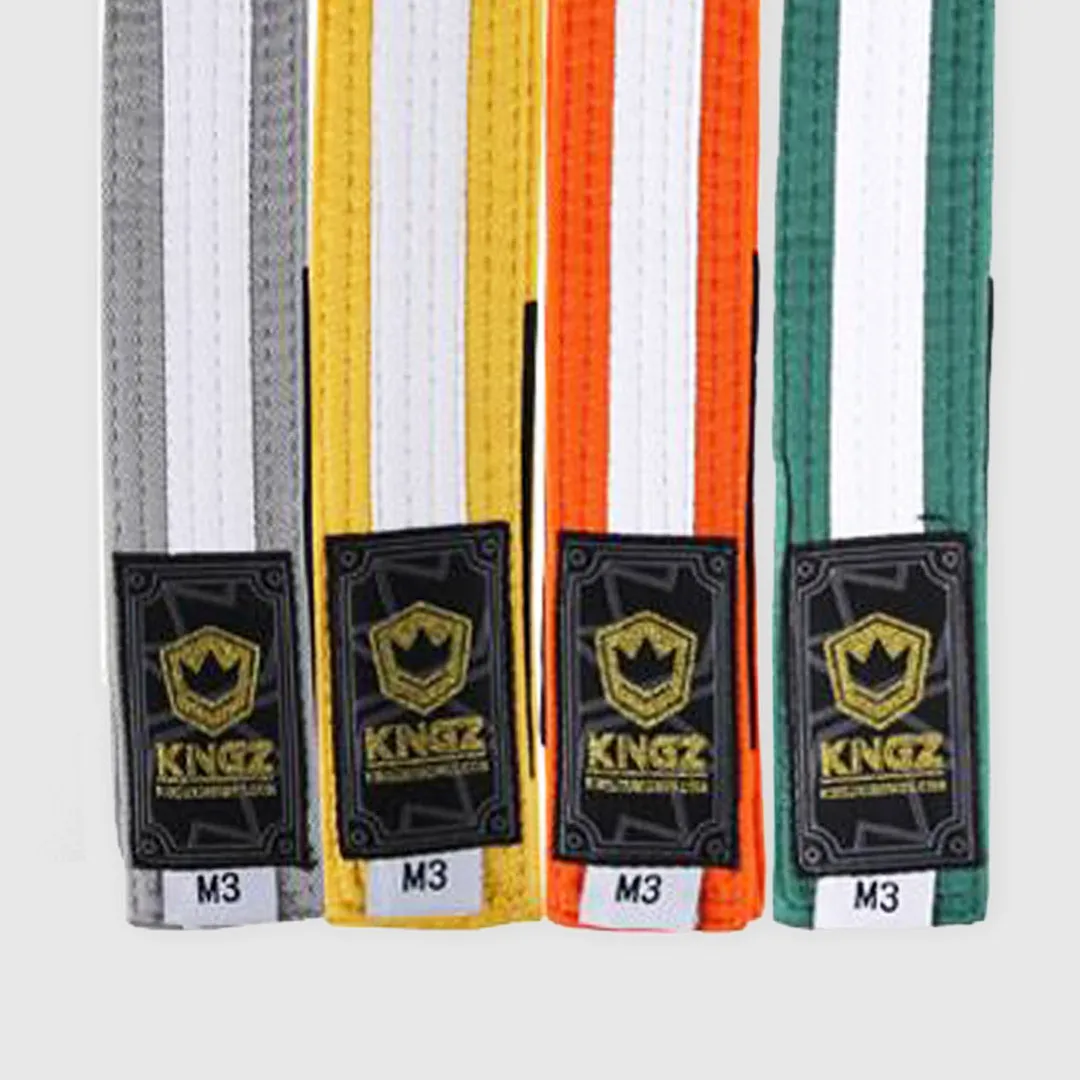 Kingz Kids Belts w/ White Stripe