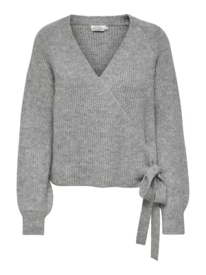 Knitted cardigan ONLY, motley gray