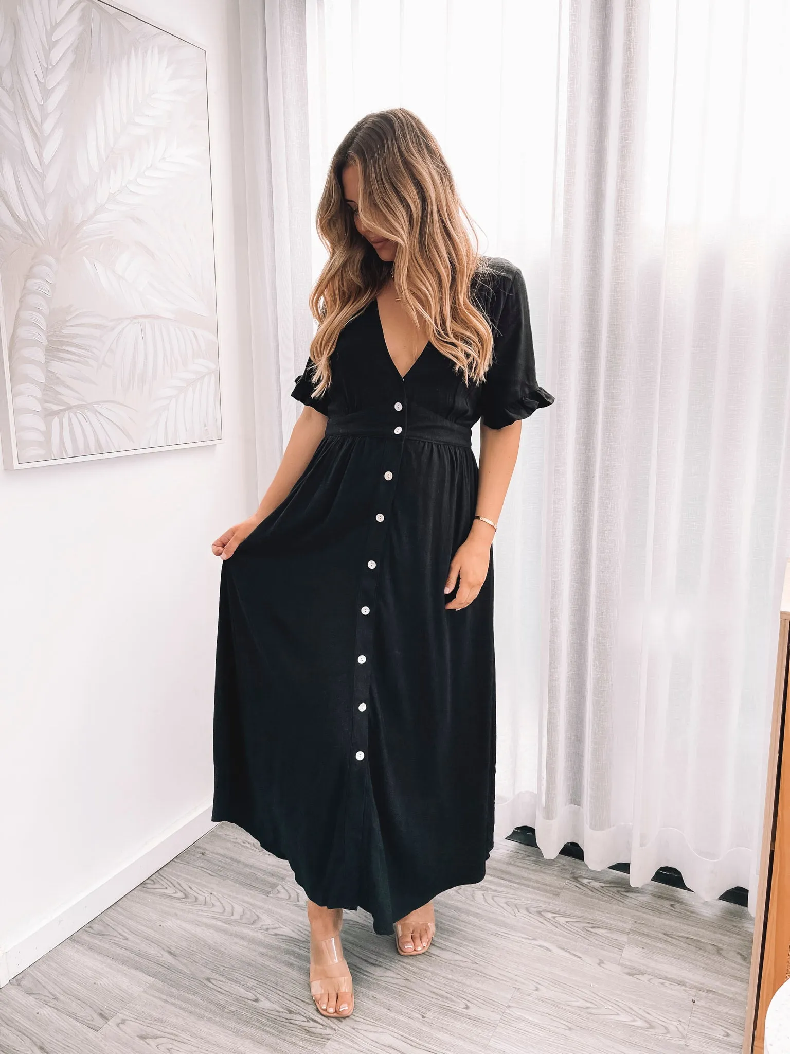 Korbela Dress - Black