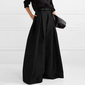 Loose High Waist Wide Leg Pants