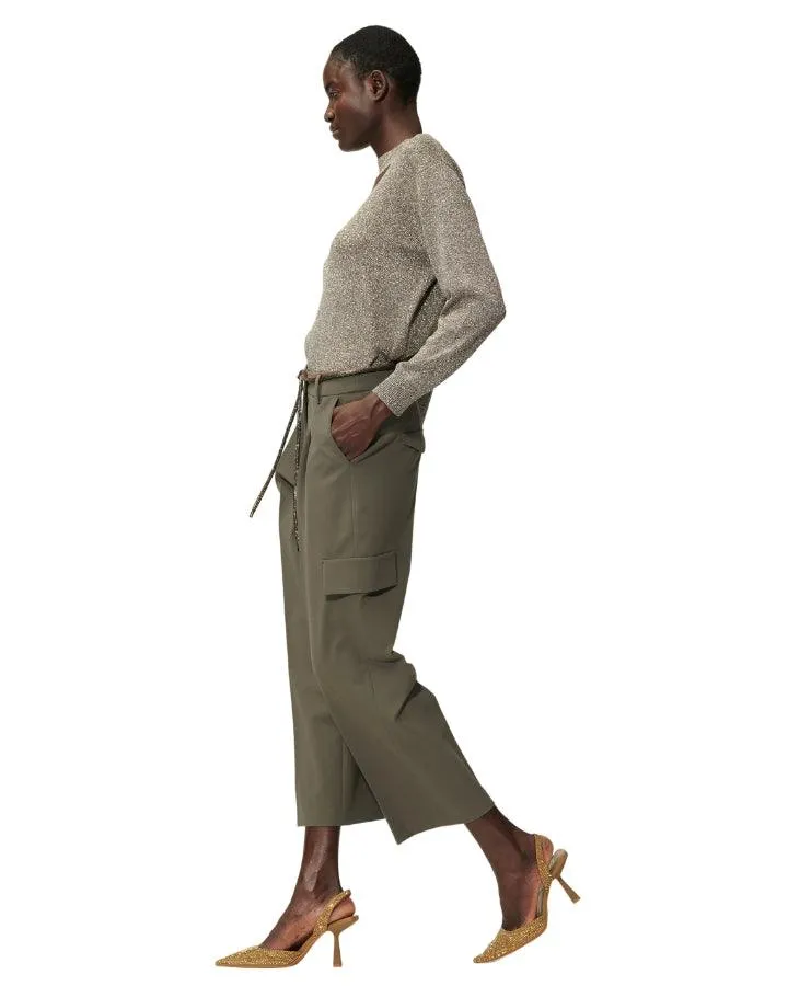 Luisa Cerano Cropped Cargo Pant