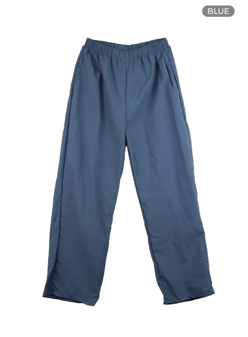 Men's Nylon Wide Leg Pants IY410