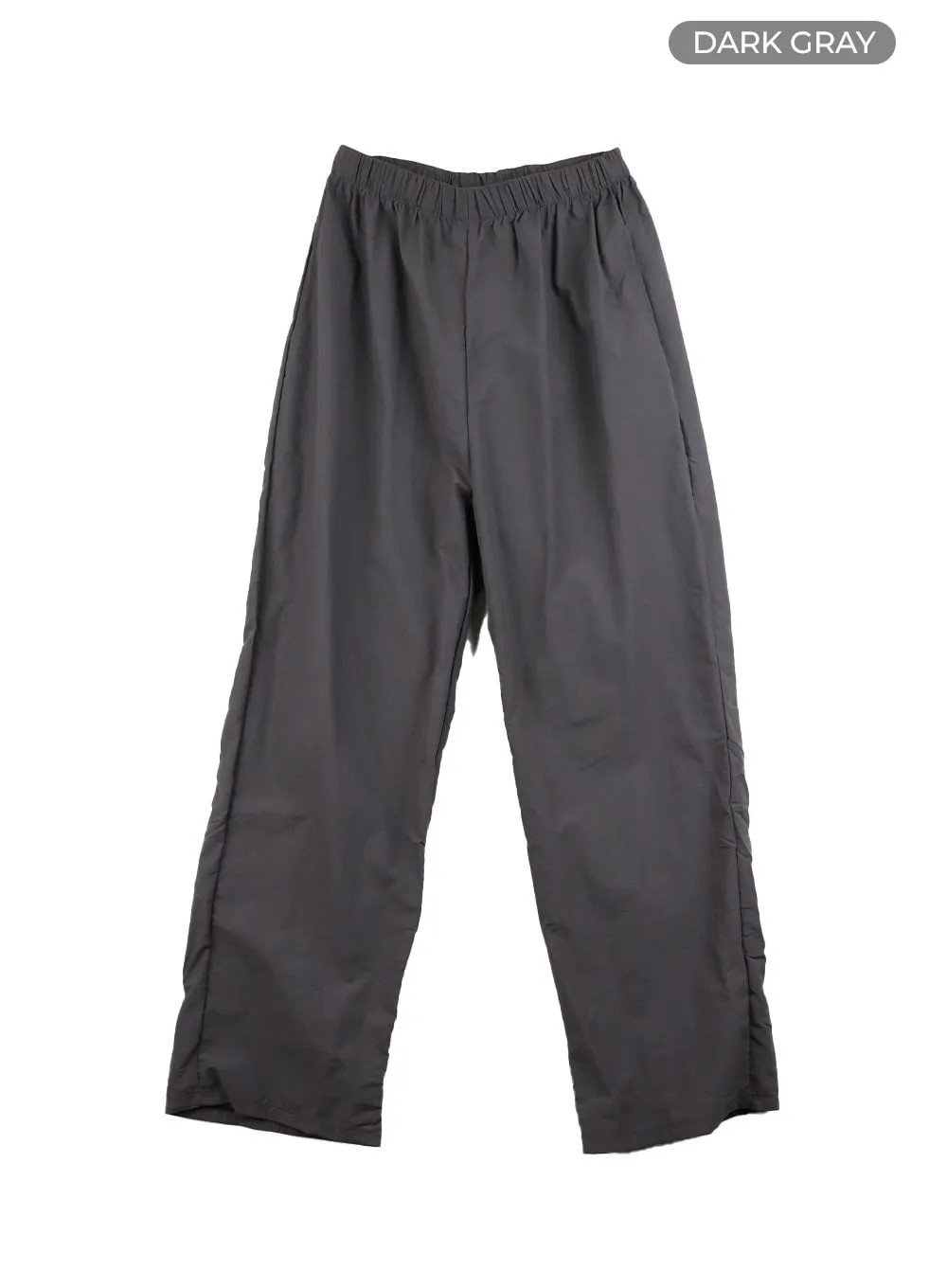 Men's Nylon Wide Leg Pants IY410