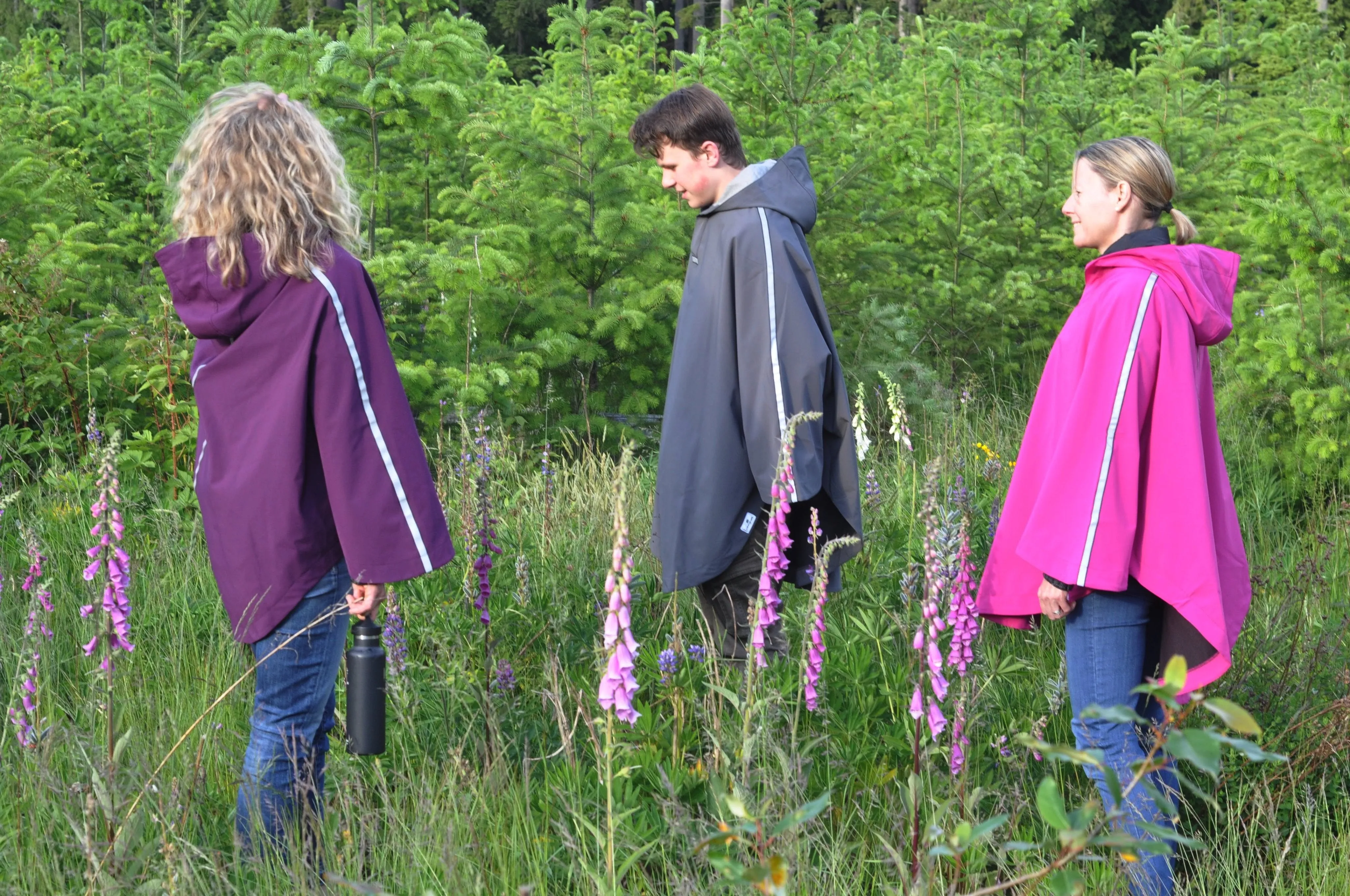 Rain Poncho - Fuchsia (REG)