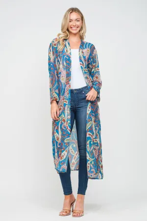 RAJ JUNE PRINTED KIMONO