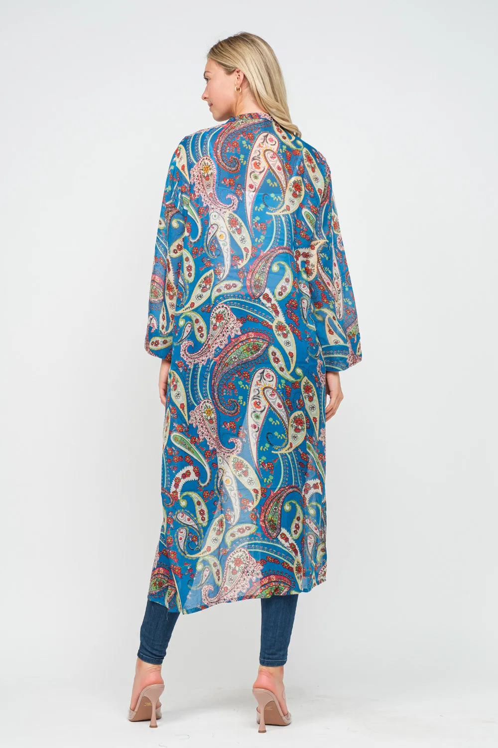 RAJ JUNE PRINTED KIMONO