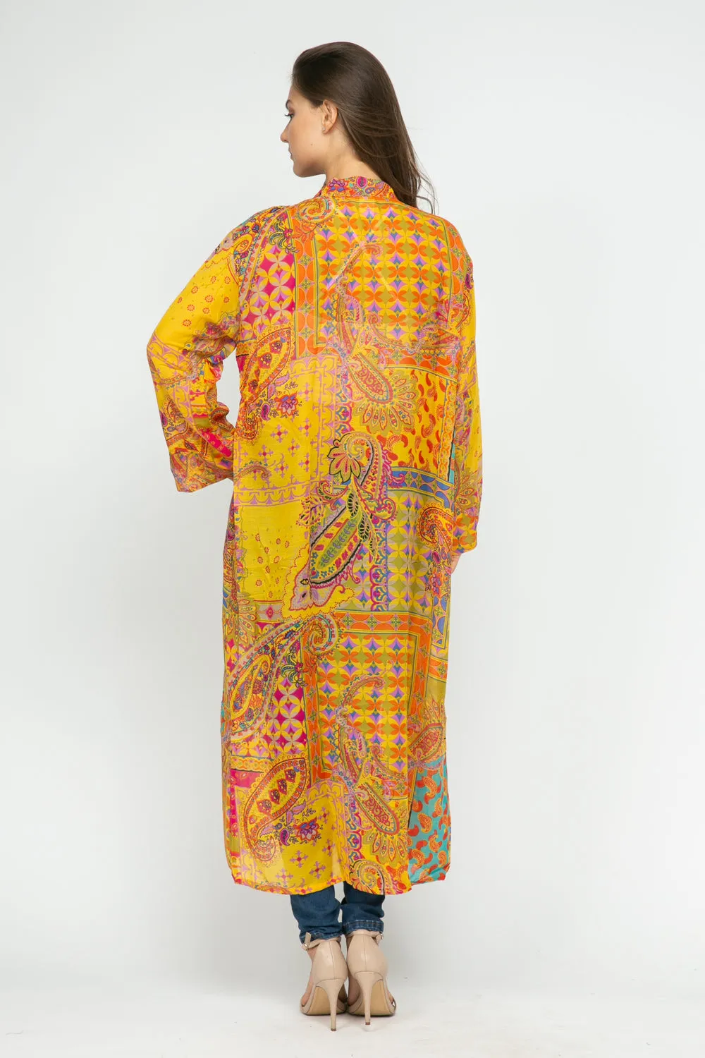 RAJ SERENA MOSAIC KIMONO