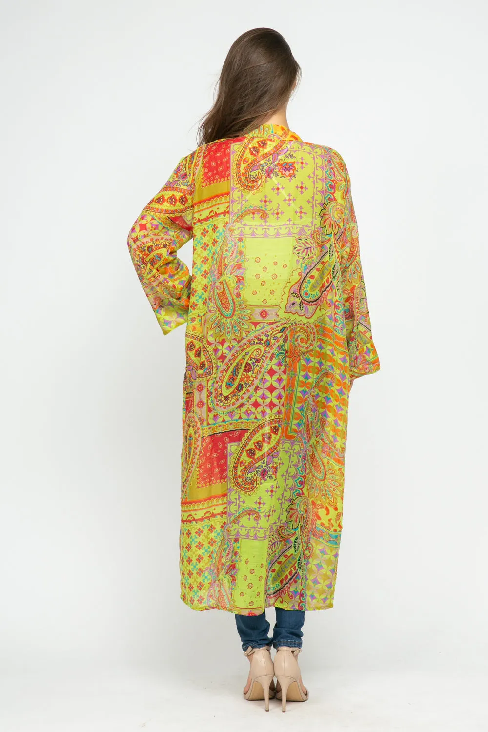 RAJ SERENA MOSAIC KIMONO