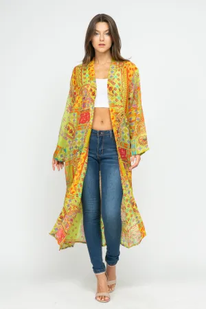 RAJ SERENA MOSAIC KIMONO