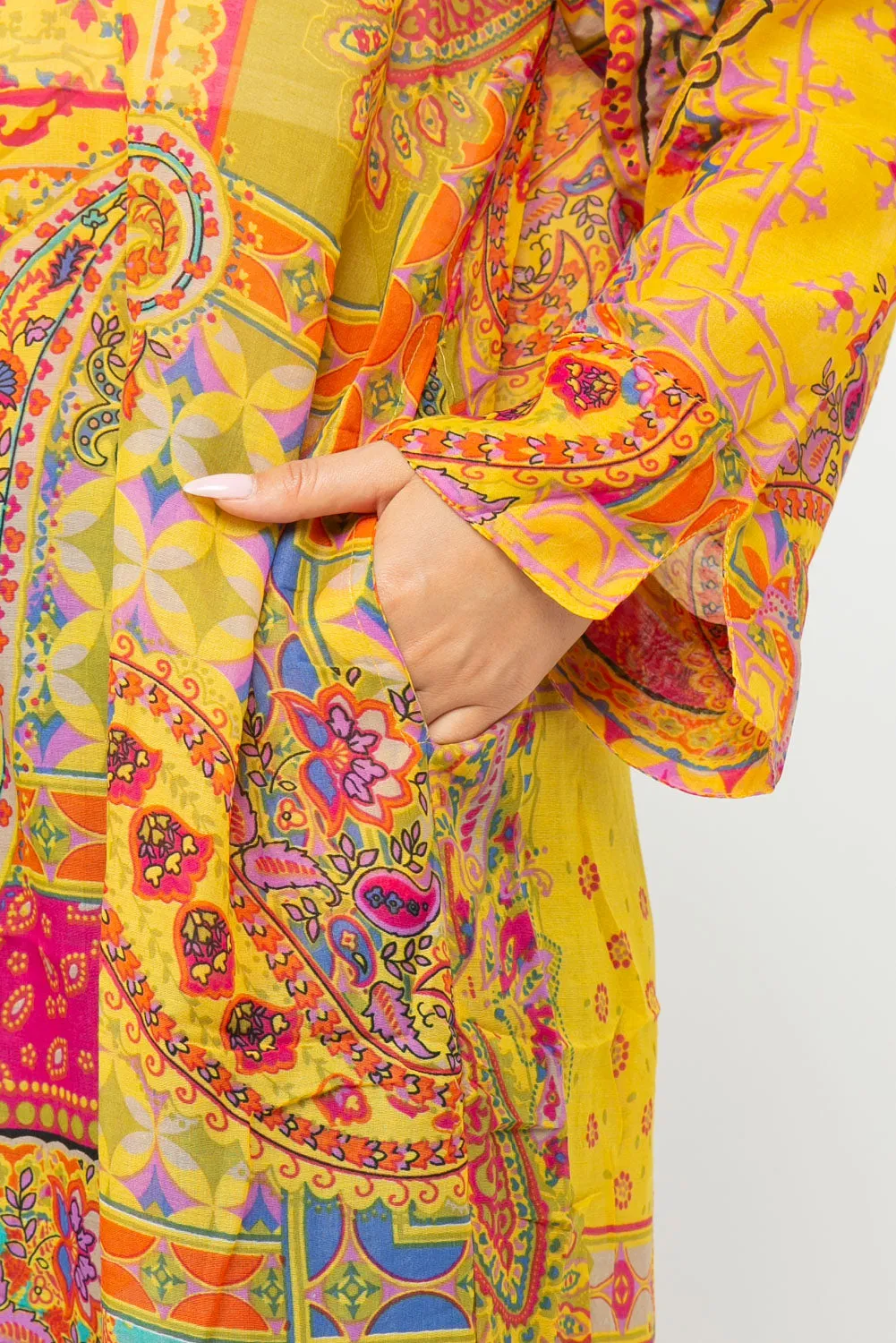 RAJ SERENA MOSAIC KIMONO