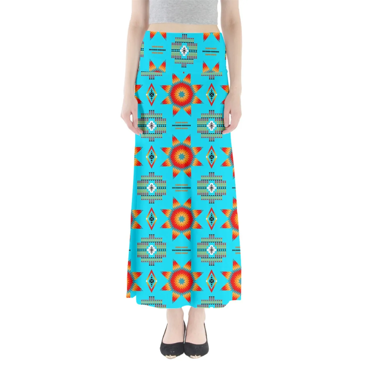 Rising Star Harvest Moon Full Length Maxi Skirt